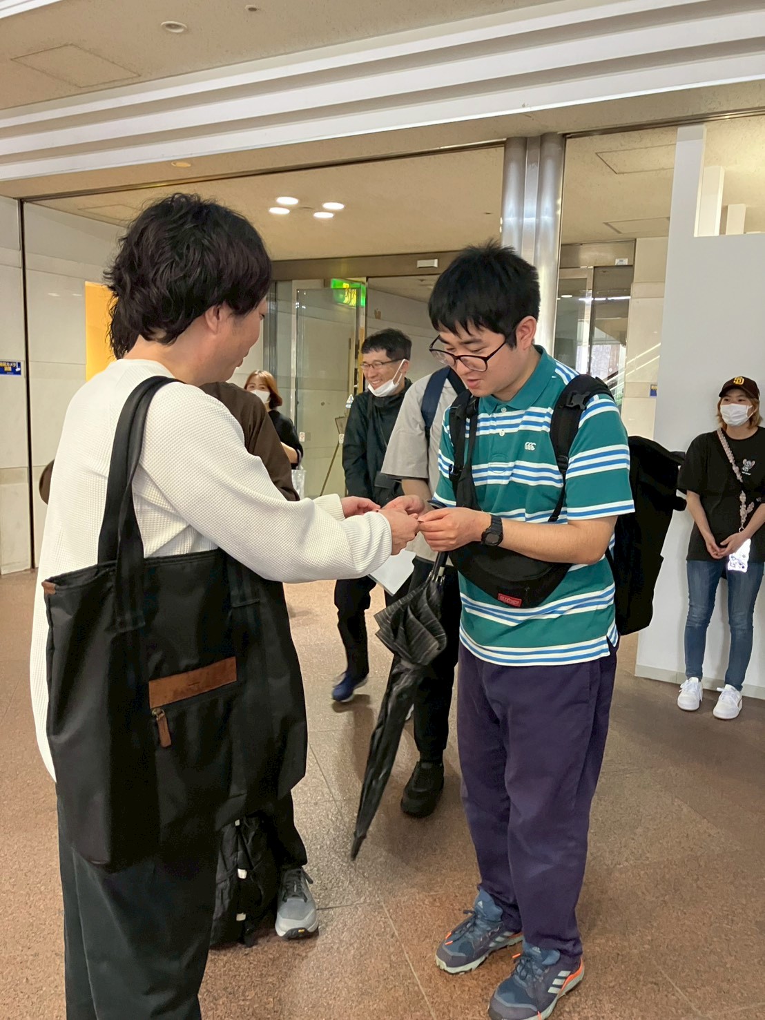 就職者交流会